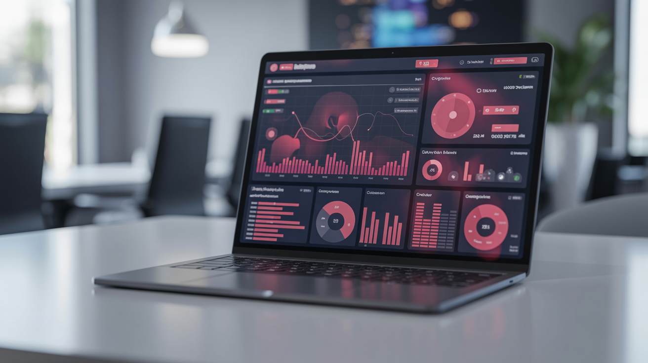InsitePilot CRM dashboard showing analytics, lead management, and task tracking